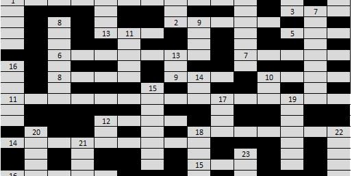 SMS crossword